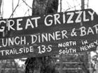 Great Grizzly bar sign