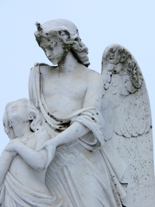 Mt Hope angel and child